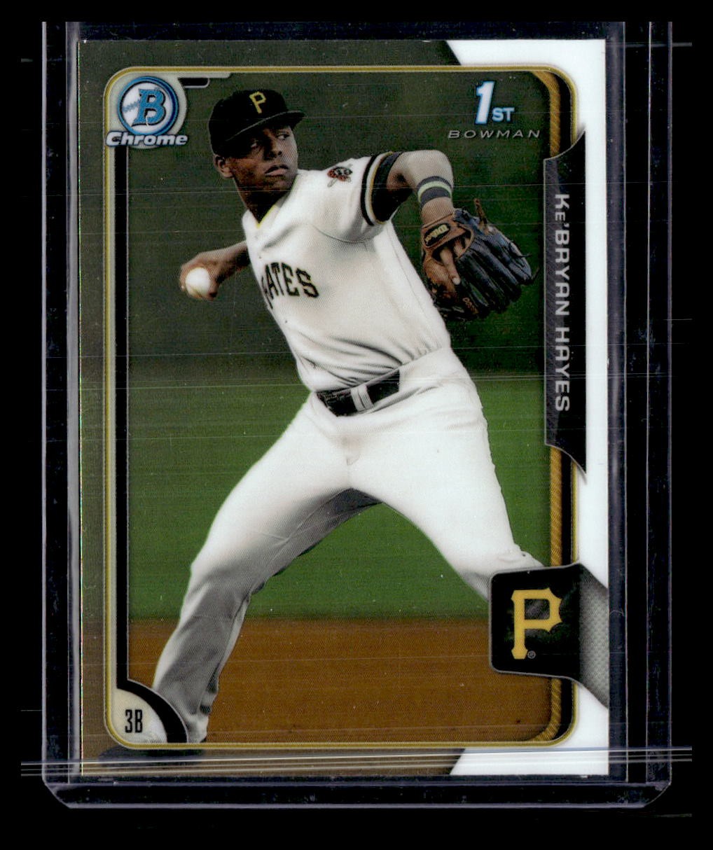 2015 Bowman Draft #137 Ke'Bryan Hayes Chrome 1st JH01