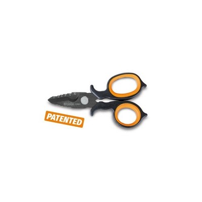 Beta Tools 1128BAX Elektrikerschere mit Fräsprofil