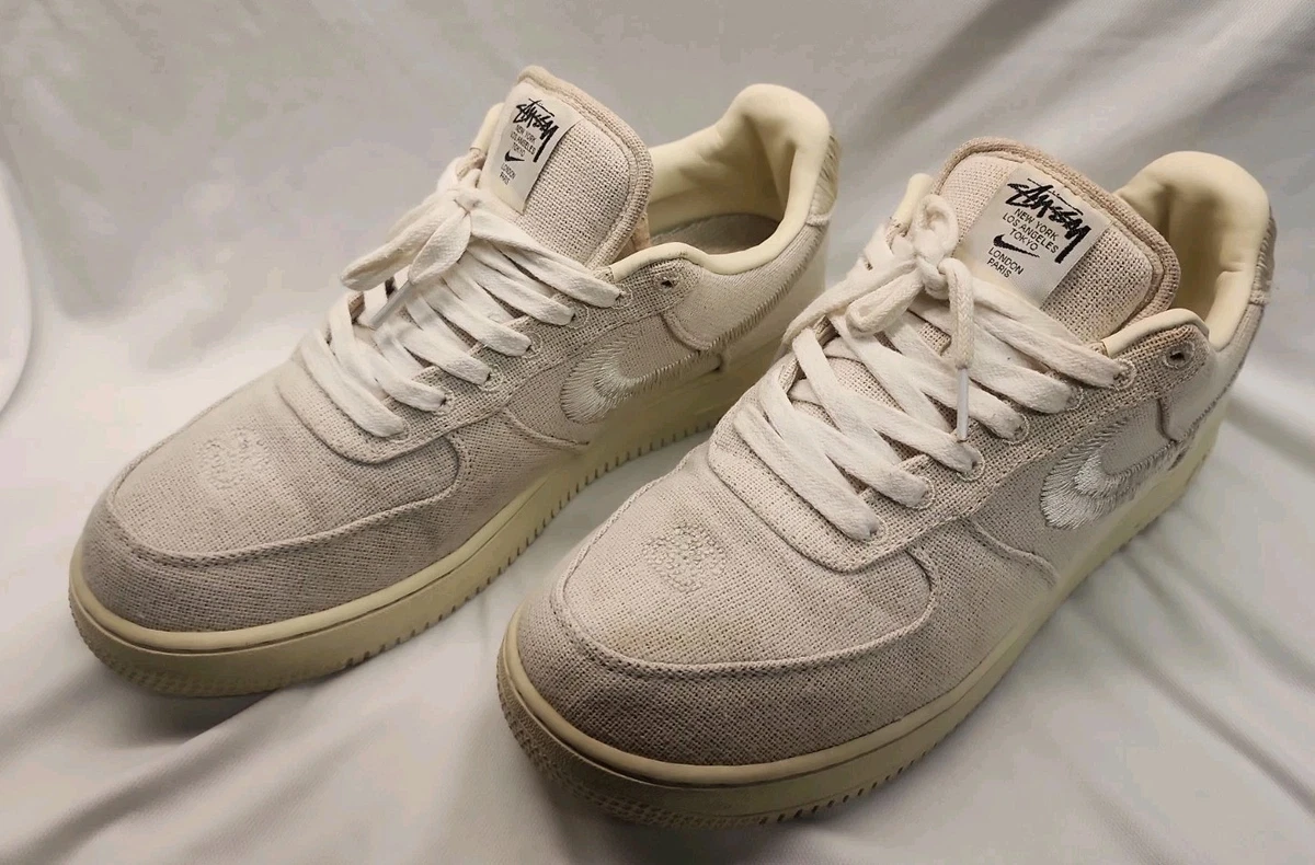 Las mejores ofertas en Nike Stussy x Air Force 1 Low Fossil | eBay