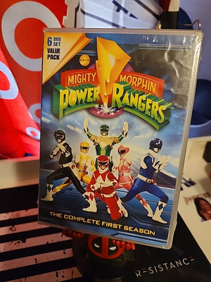 Mighty Morphin Power Rangers: The Complete First Season New Sealed 6 DVD Set