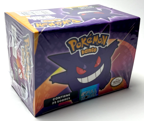 2025 BOX POKEMON KANTO FH 3 Trading Cards - 25 Sealed Packs Peru GENGAR Cover - Picture 3 of 5