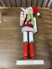 Wooden Christmas Nutcrackers, 13.5", Sheep In HAT WITH CHRISTMAS TREE ‘02 Target — photo 7