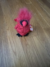 Ty Beanie Babies Mac The Cardinal Plush Toy