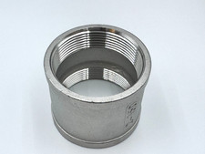 STAINLESS STEEL FEMALE COUPLING 2" NPT PIPE FITTING