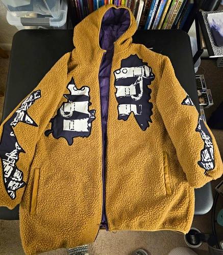 Game Theory MatPat Theorywear FNAF Withered Fleece Reversible Jacket XXXL - product listing photo