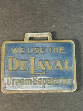 Delaval Cream Separator Watch Fob Advertising