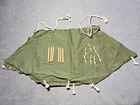 Vintage 1964 GI Joe Action Soldier Green Pup Tent With Poles & 7 Stakes