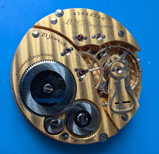 VINTAGE 16 SIZE 21 JEWEL ELGIN BW RAYMOND GILT GRADE 478 POCKET WATCH PARTS