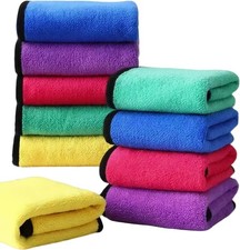 10 Pack Premium Microfiber Towels Coral velve...