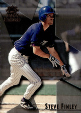 1999 TOPPS STARS NO STAR FOIL PARALLEL MISSING SERIAL PROOF #128 STEVE FINLEY SP