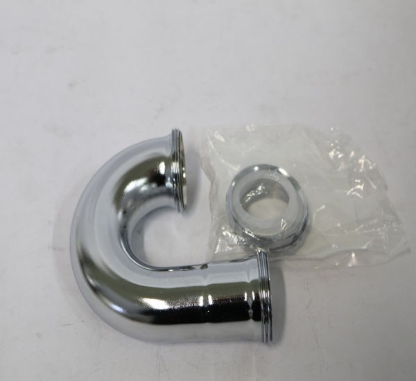 Латунная трубка Keeney 10304CCP с J-образным изгибом 22 калибра 1-1 2 x 1-12 - Хром 3090₽