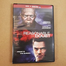 Reasonable Doubt DVD 2014 Samuel L. Jackson Dominic Cooper Special Features
