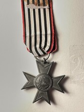 Verdienstkreuz für Kriegshilfe 1916 Preußen Orden WW1 mit Band Original