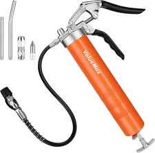 Valuemax Grease Gun, 6000PSI Heavy Duty Grease Gun Kit with 18Inch Flexible Hose