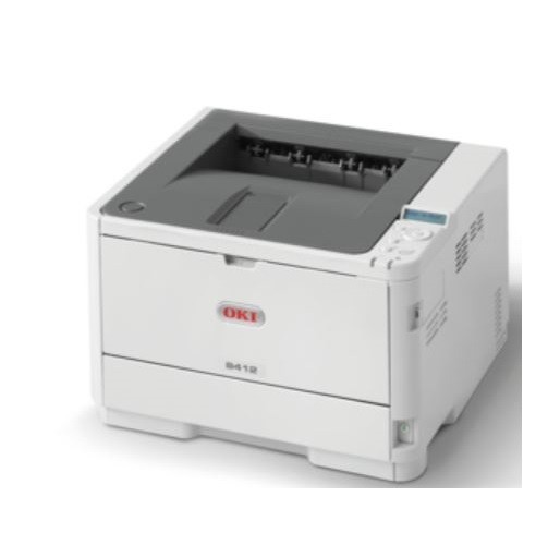 OKI B412dn - 45762002 imprimante laser mono A4 USB LAN r/v 2 920 pages imprimées