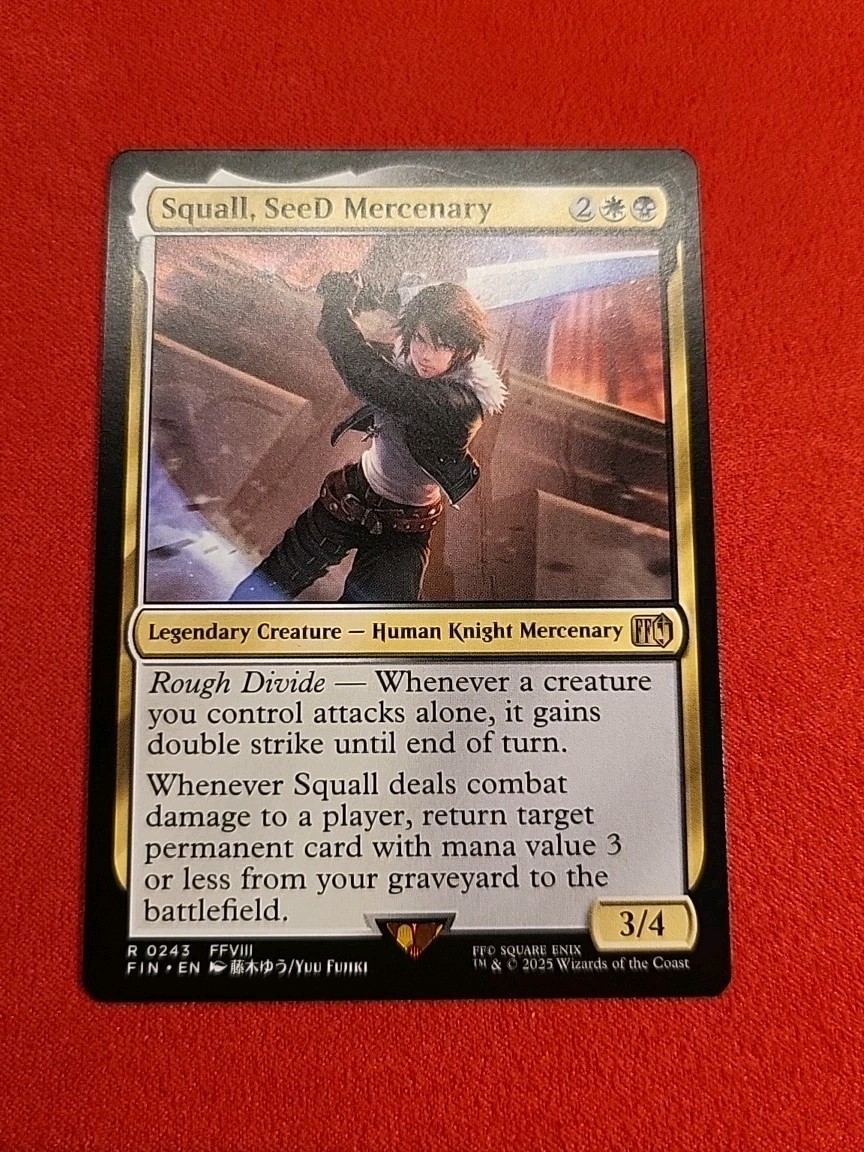 Squall, SeeD Mercenary Final Fantasy Regular for sale online