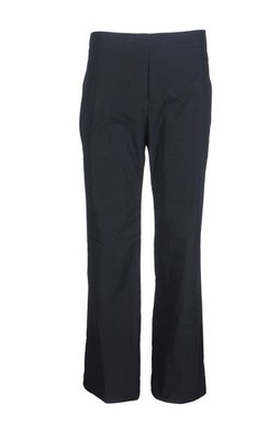 Sandro Paris Herren Marineblau Baumwolle Mid-Rise Straight Hose Gr 38 P6622S