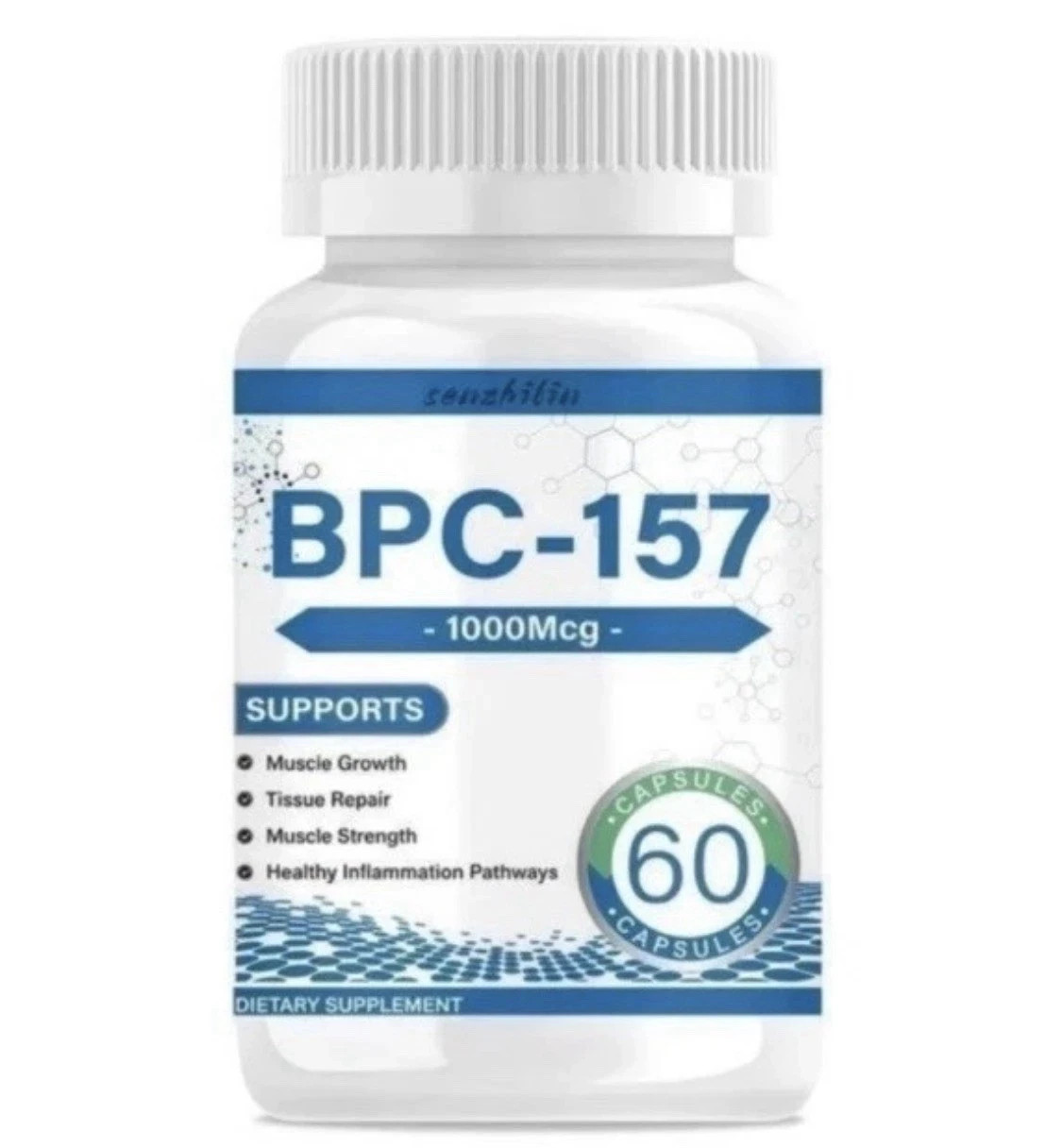 B-157Collagen Peptides 1000 Mcg 60 Count Sports Fitness Muscle Recovery Exp07/28
