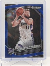 2024-25 Panini Prizm Black - Domantas Sabonis #109 Blue Ice Prizm /125 Kings
