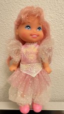 Cherry Merry Muffin Ice Cream Doll 1989 Vintage Tinsel Hair 6.5" Tall