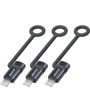 3 Pack USB C to Lightning Adapter - MFi Certified 36W PD Fast Charging