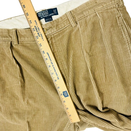 Pantalón Polo Ralph Lauren Andrew Vintage Beige Pana Talla 38/30 - Imagen 6 de 11