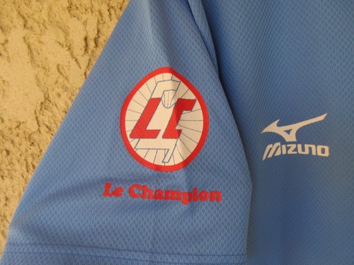 Maillot running TCS AMSTERDAM MARATON 2012 MIZUMO TATA shirt bleu L - Imagen 4 de 5