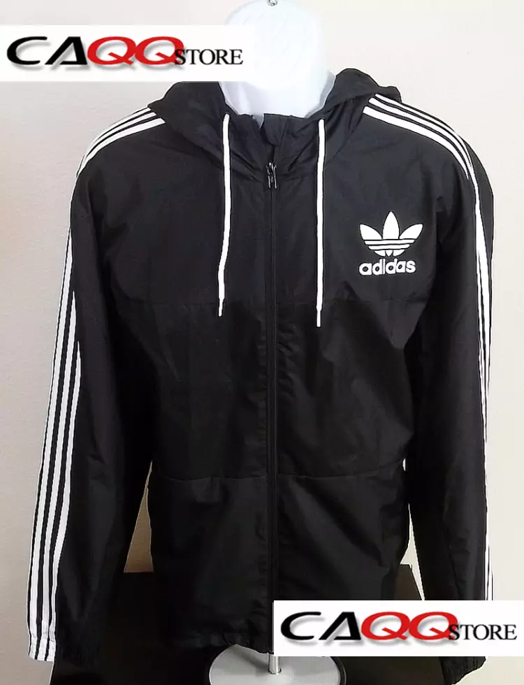 NEW ADIDAS ORIGINALS CLFN WB = SIZE XL = WINDBREAKER JACKET | eBay