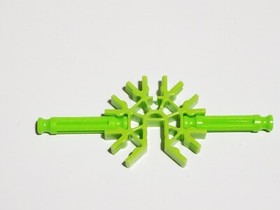 20 K'NEX Rare Green 7-way Slotted Connectors Standard Bulk Parts Pieces KNEX