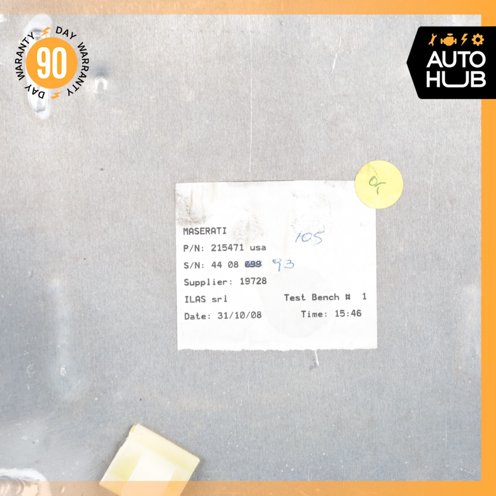 06-13 Maserati Quattroporte M139 S GT S Gas Fuel Tank Reservoir Assembly OEM 50k