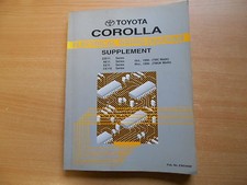 Schaltpläne Electrical wiring diagram Toyota Corolla 2000 Werkstatthandbuch