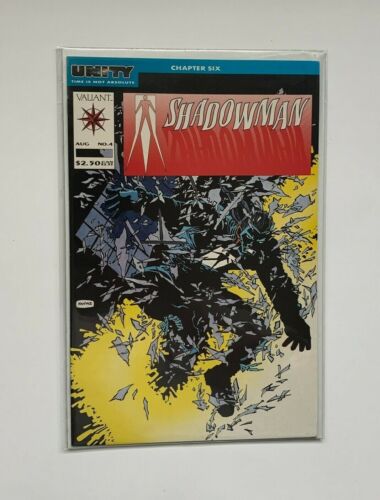 Shadowman #4 (Aug 1992, Valiant) Shooter, David Lapham, Frank Miller - Picture 1 of 1