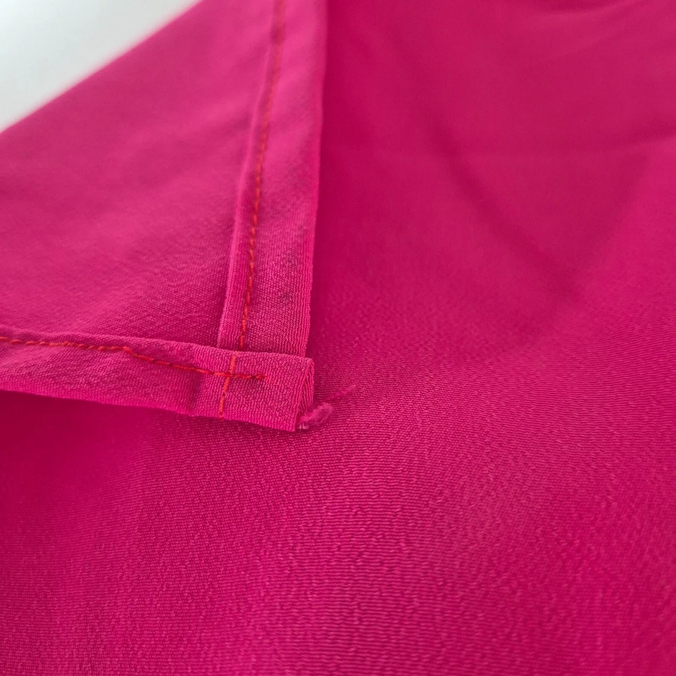 2 x Hot Pink Balinese Flags Cotton Handmade 3.35M Tall Event Party Outdoor Decor - Image 3 of 4