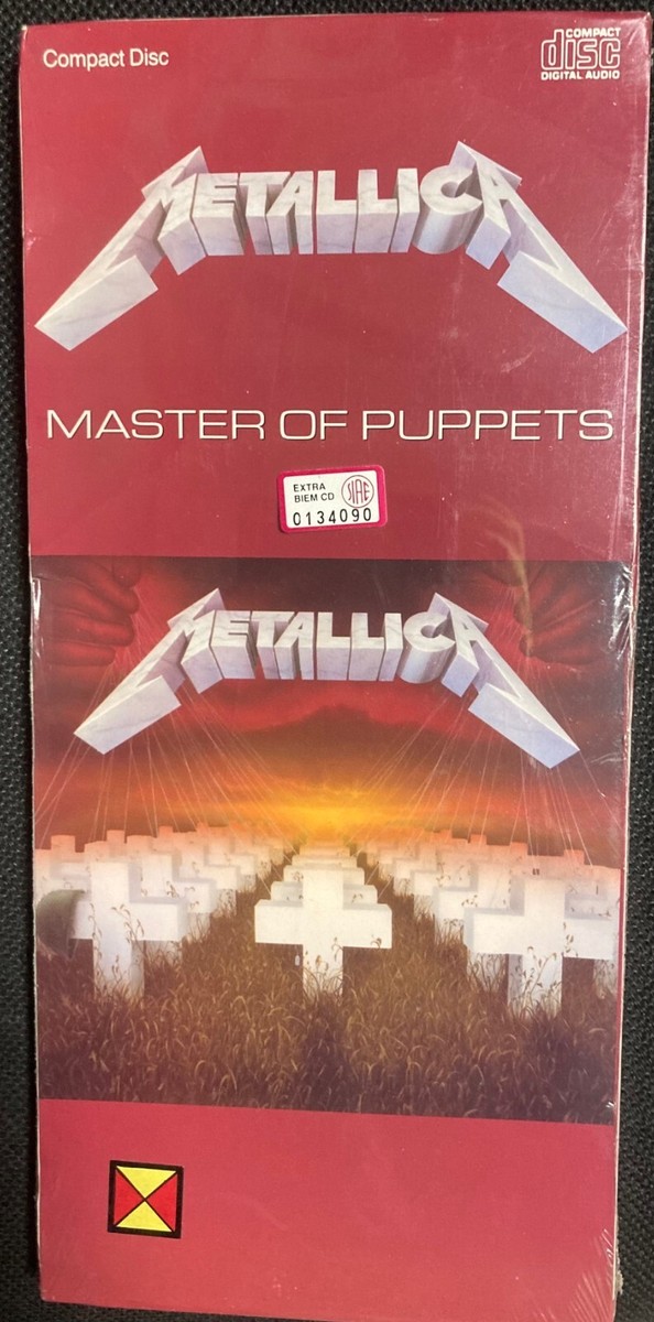 Master of Puppets by Metallica (CD, Elektra) for sale online