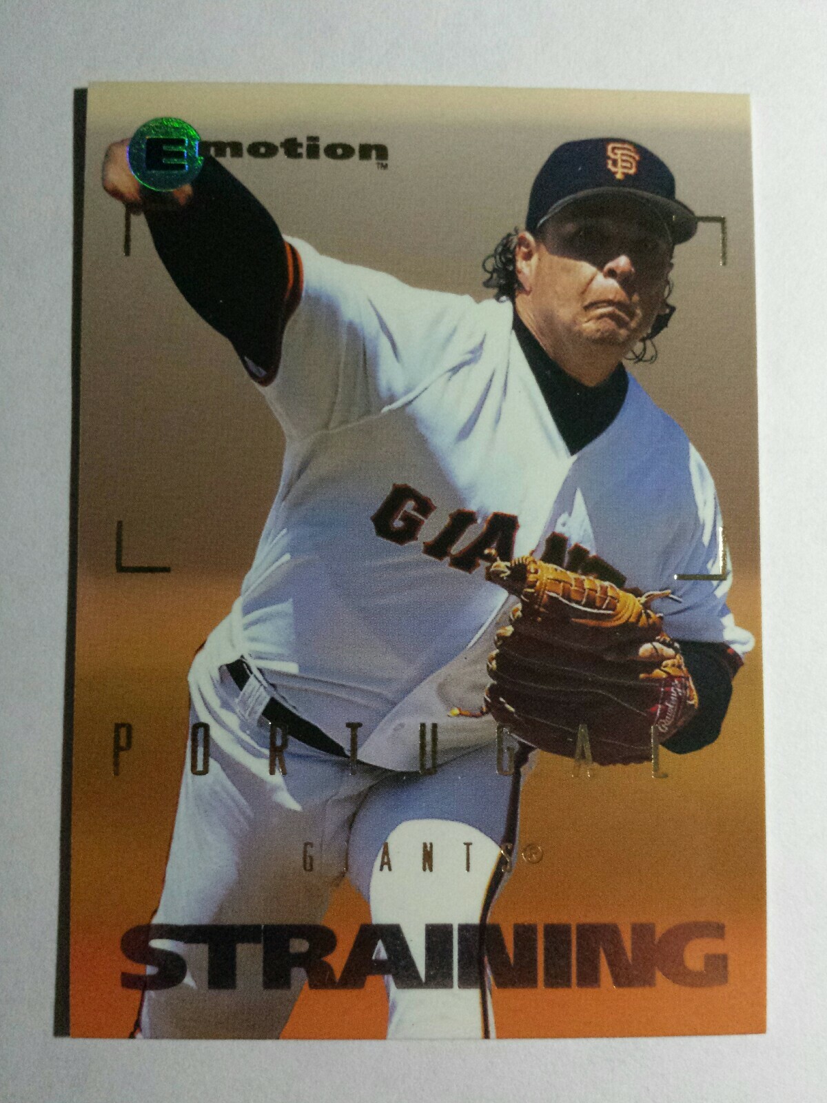 MARK PORTUGAL 1995 FLEER EMOTION BASEBALL CARD # 196 D2255