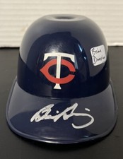 Brain Dunsing Minnesota Twins Autographed Rawlings Mini Helmet