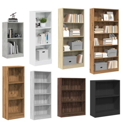 Bücherregal Bücherschrank Standregal Aktenregal Büroregal Holzwerkstoff - Bild 1 von 4
