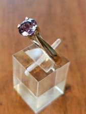 Platinum Alexandrite Solitaire Sz6.75
