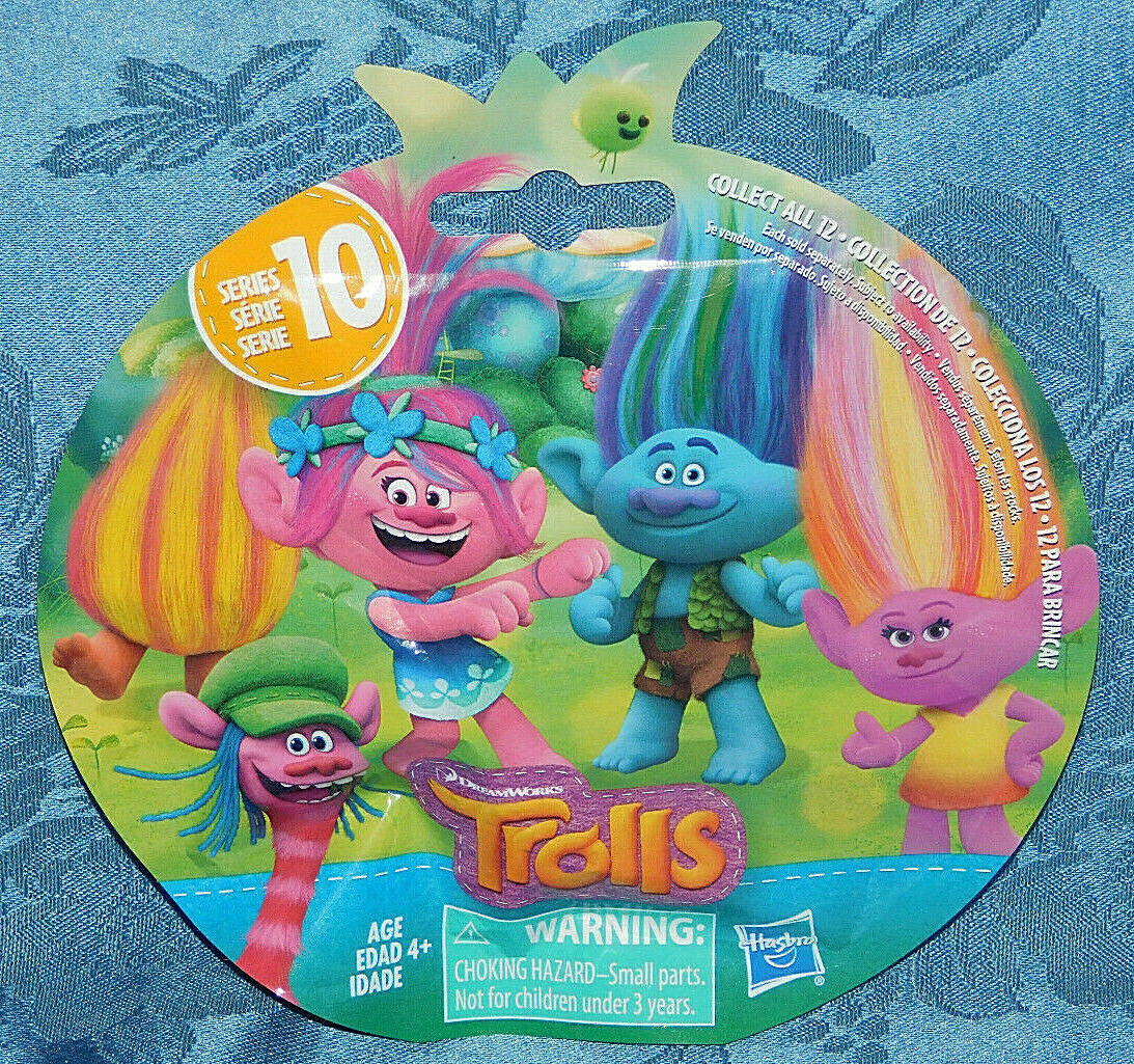 Trolls Series 10 Blind Bag BRIDGET LADY GLITTER SPARKLES Figure Doll