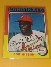 CARDINALS BOB GIBSON 1975 TOPPS #150