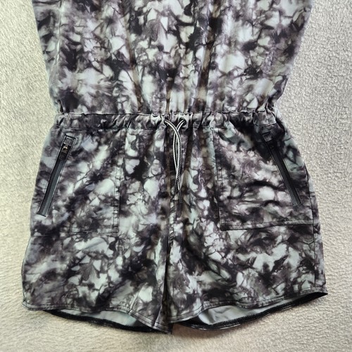 Athleta Romper Girls XXL Black Tie Dye Ready Go Cheer Resort Travel Cruise - Picture 3 of 14