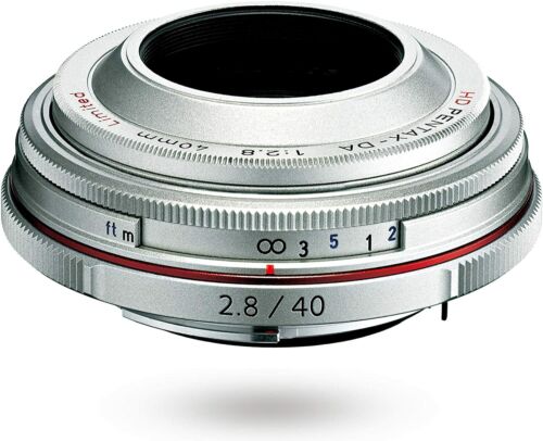 [PRAWIE IDEALNY] PENTAX-DA 40mm F2.8 Limitowane srebro z JAPONII (N350) - Zdjęcie 1 z 1