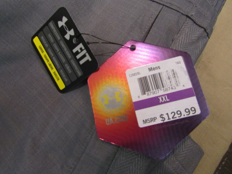 PANTALONES UNDER ARMOUR COLDGEAR INFRARROJOS ARMADURA TORMENTA GRIS $130 1248595-040 Talla XXL Foto 2 de 4