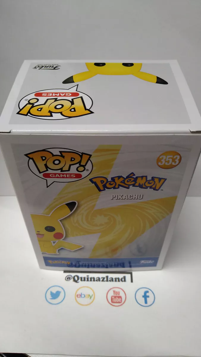 Figurine - Funko Pop! n°353 - Pokémon - Pikachu - Produits dérivés jeux  vidéo - Autour du jeu vidéo