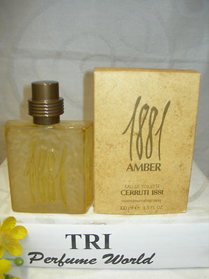 1881 AMBER by Cerruti 1881 Eau de Toilette EDT Men Spray 3.4 fl.oz. 