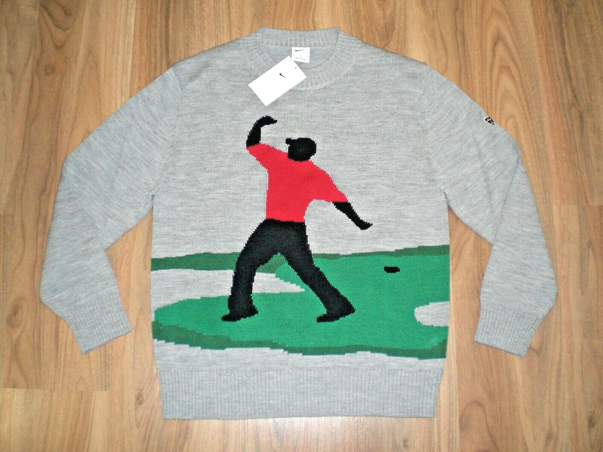 Nike Golf 2021 Tiger Woods Sweater Jumper-Knit Crew DA4151 063