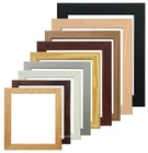 Square Picture Frame Photo Frame Poster Size Frame Black Oak Dark Oak White Pine