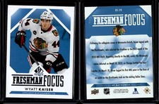 2023-24 SP Authentic Blue Freshman Focus #FF-19 Wyatt Kaiser