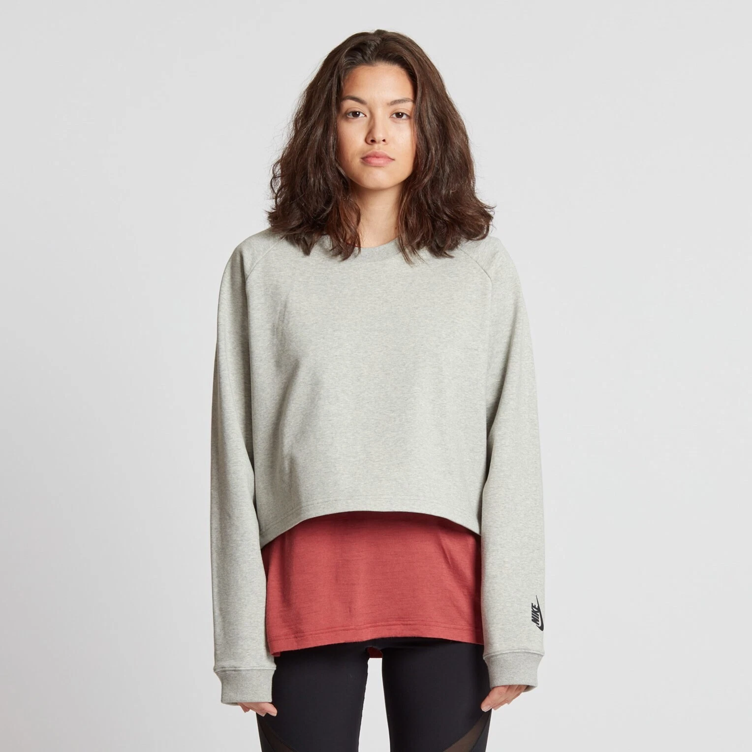 Nike Lab Women's Essentials Fleece Crew Sweatshirt - Medium - New ~ 848735 050