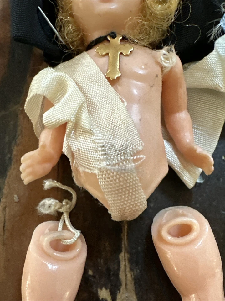 Preciosa muñeca francesa Alsacia vintage temprana Foto 4 de 4